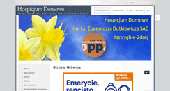 Desktop Screenshot of hospicjum-jastrzebie.pl